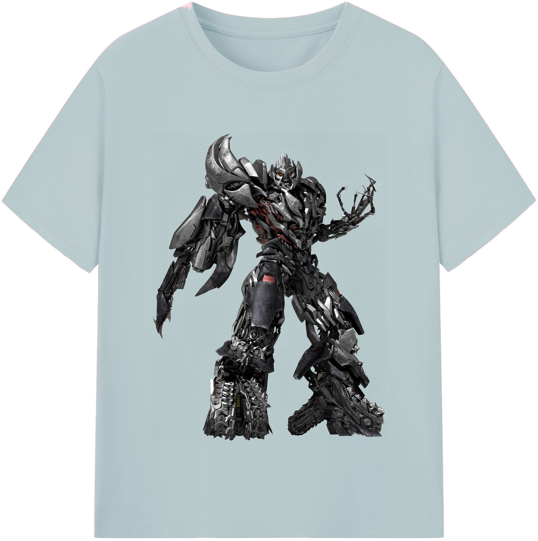 （画像用） Transformers トランスフォーマー 綿100％半袖Tシャツ（フロントプリント）